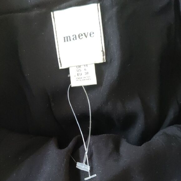 Maeve Black and White A-Line Skirt - Picture 8 of 8